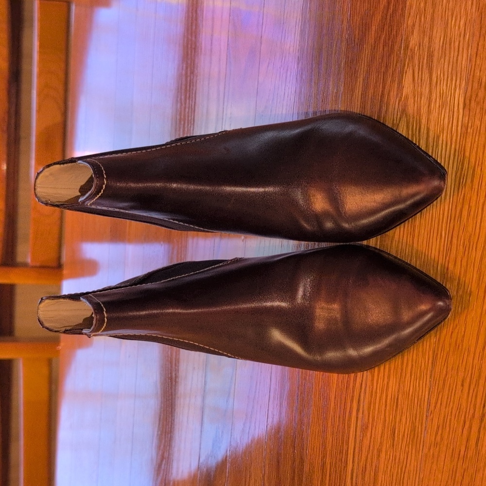 Johnston & Murphy Brown Leather Ankle Boots